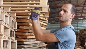 Pallets falling