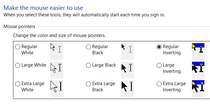 mouse pointer