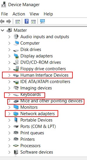 device manager