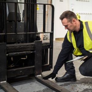 forklift inspection