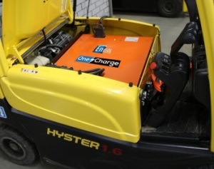 Lithium Ion batteries on forklifts