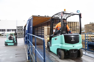 Diesel Powered forklift