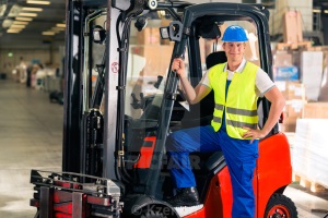 Forklift operator of the year competition