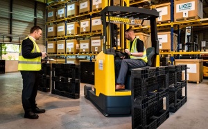 Forklift operator training