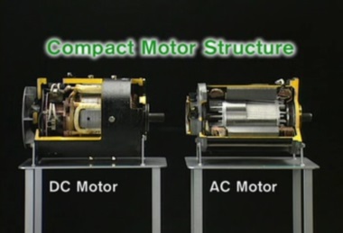 AC Forklift truck motor