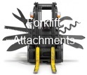 Forklift attachments