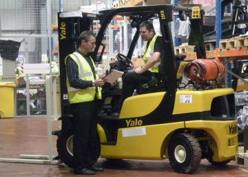 forklift training history