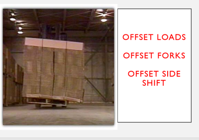 offset load forks sideshift