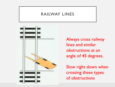 crossing railway lines