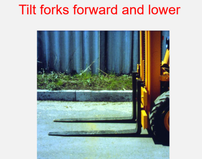 lower forks and tilt