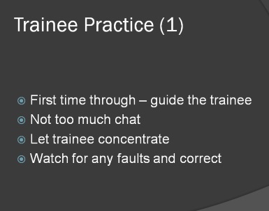 trainee practice